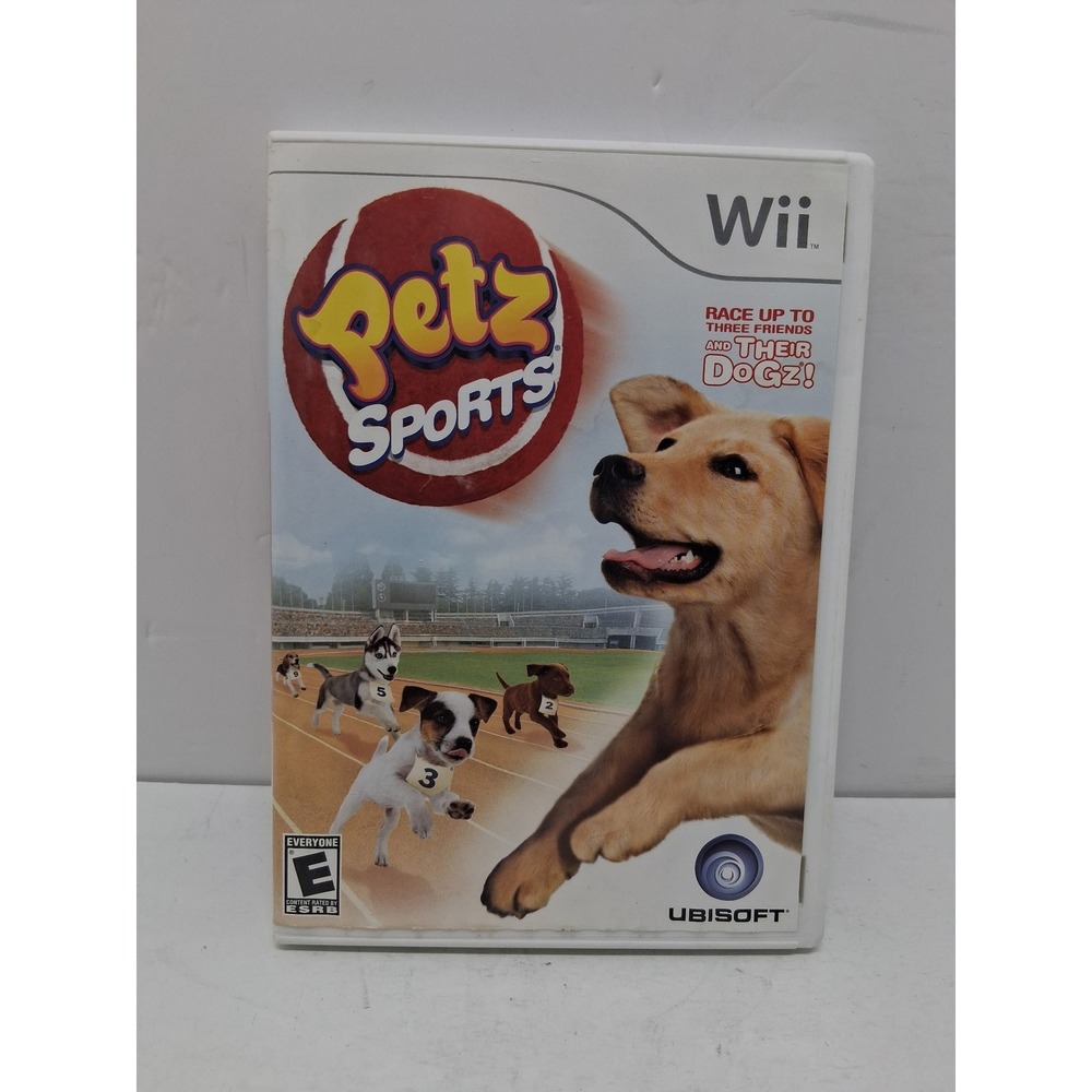 Petz Sports Nintendo Wii Game Ubisoft Dog Racing Agility RVL P RG8E